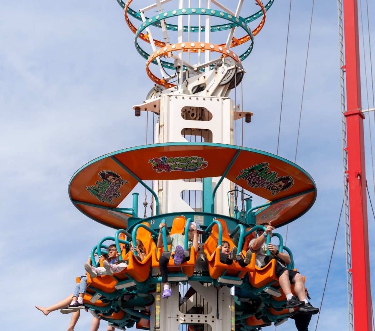 Jolly Roger Amusement Park at Oceans Calling Jolly Roger Amusement Park rides