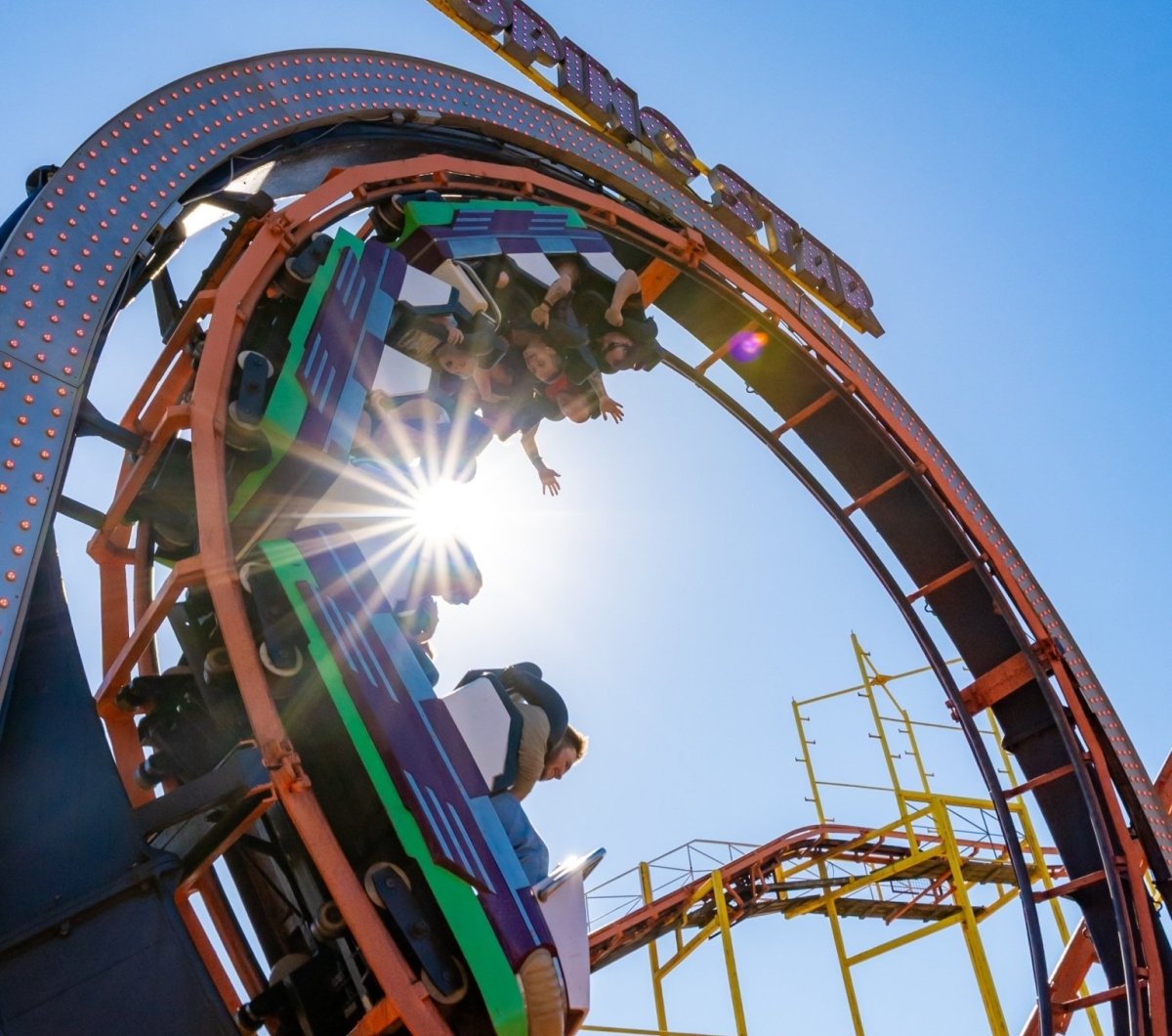 Jolly Roger Amusement Park Roller Coaster Jolly Roger Amusement Park Roller Coaster at Country Calling